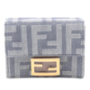 Fendi Zucca Canvas Trifold Wallet Secondhand
