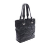 Chanel Small Quilted Coated Canvas Paris Biarritz Tote Secondhand
