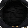 Secondhand Prada Saffiano Trimmed Tessuto Logo Satchel