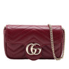 Gucci Mini GG Marmont Matelasse Leather Flap Crossbody Secondhand