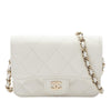 Chanel CC Quilted Caviar Single Flap Secondhand