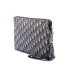 Dior Oblique Canvas A4 Zipped Pouch Secondhand