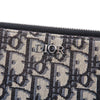 Dior Oblique Canvas A4 Zipped Pouch Secondhand