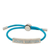 Louis Vuitton Nylon and Brass LV Space Bracelet Secondhand