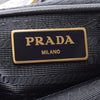 Prada Saffiano Trimmed Tessuto Satchel Secondhand