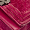 Chanel Small Quilted Velvet Boy Flap Secondhand
