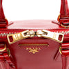 Prada Small Saffiano Vernice Promenade Satchel Secondhand