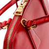 Prada Small Saffiano Vernice Promenade Satchel Secondhand