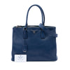 Prada Large Soft Calf Galleria Double Zip Satchel Secondhand