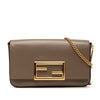 Fendi Smooth Calfskin Vitello Palmellato Wallet on Chain Secondhand