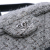 Chanel Quilted Wool and Calfskin Single Flap Secondhand