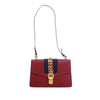 Gucci Small Leather Sylvie Web Satchel Secondhand