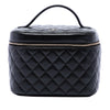 Chanel CC Quilted Lambskin Vanity Top Handle Bag Secondhand