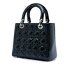 Dior Medium Patent Cannage Lady Dior Secondhand