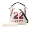 LOEWE Paulas Ibiza Printed Leather T 22 Bucket Bag Secondhand