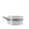 Chanel Patent Goatskin Make-Up Box Clutch With Chain Secondhand
