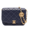 Chanel Small CC Quilted Lambskin Single Flap Secondhand