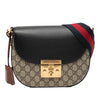 Gucci GG Supreme Web Padlock Crossbody Secondhand