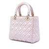 Dior Medium Pearlescent Lambskin Cannage Lady Dior Secondhand