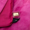 Chanel CC Choco Bar Suede Beaded Chain Flap Secondhand