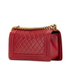Chanel Old Medium Quilted Lambskin Boy Flap Secondhand