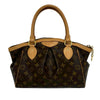 Louis Vuitton LOUIS VUITTON Tivoli PM Monogram Handbag leather PVC Brown 19763 Secondhand
