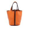 Hermès Bicolor Clemence Picotin 18 Secondhand