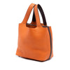 Hermès Bicolor Clemence Picotin 18 Secondhand