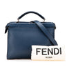 Fendi Mini Calfskin Romano Selleria Peekaboo Iconic Fit Satchel Secondhand