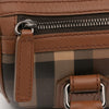 Burberry Smoke Check Coated Canvas Chester Boston Bag Secondhand
