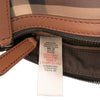 Burberry Smoke Check Coated Canvas Chester Boston Bag Secondhand
