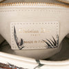 Dior Mini Calfskin Beaded Embroidered Jardin Naturel Lady Dior Secondhand