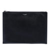 Saint Laurent Grain De Poudre Zip Clutch Secondhand