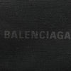 Balenciaga Canvas Navy Clip M Clutch Secondhand