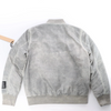 Secondhand Ksubi Royalty Bomber Overdye Earth Jacket in Gray, M