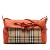 Burberry Haymarket Check Coated Canvas Leah Crossbody Secondhand
