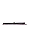 Saint Laurent Croc Embossed Leather Uptown Pouch Secondhand