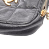 Chanel CC Quilted Lambskin Diamond Clutch with Chain Secondhand