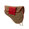 Dior Diorissimo Canvas Rasta Saddle Belt Bag Secondhand