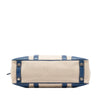 Prada Saffiano Trimmed Canvas Briefcase Secondhand