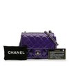Chanel Mini Square Classic Patent Single Flap Secondhand