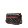 Gucci Super Mini GG Marmont Matelasse Leather Torchon Flap Crossbody Secondhand