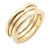Bvlgari 18K Yellow Gold B.Zero1 Three Band Ring Secondhand