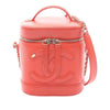 Chanel Lambskin CC Mania Vanity Case Secondhand