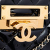 Chanel Quilted Patent Golden Class Accordion Flap Secondhand