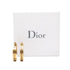 Dior Gold Plated J Adior Star Hoop Earrings Secondhand