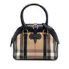 Burberry Small House Check Canvas Milverton Satchel Secondhand