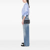 Prada Glace Calfskin Studded Crossbody Secondhand