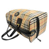 Burberry Haymarket Check Canvas Travel Bag Secondhand