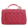 Chanel Mini Rectangular Classic Lambskin Top Handle Flap Secondhand